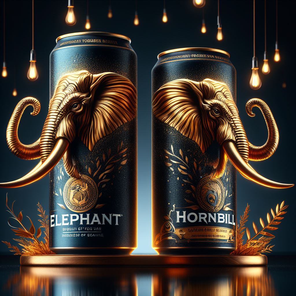 Elephant drink cans new Prompts