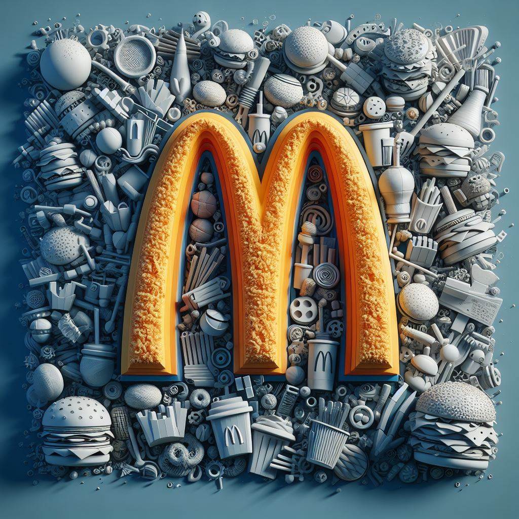 McDonald Logo Using Prompts