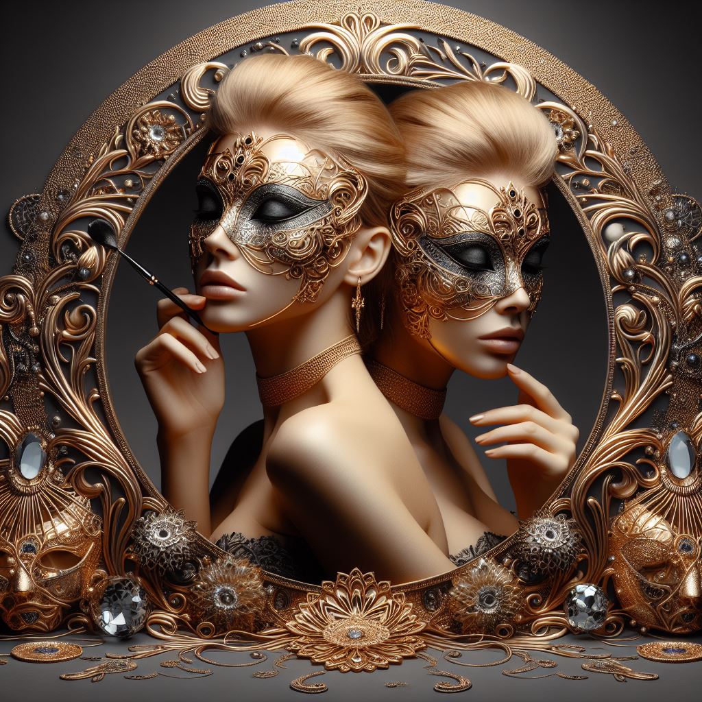 stunning anonymous mask Using Prompts